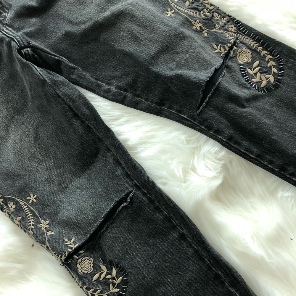 One Teaspoon Embroidered Legend Jeans - Picture 5 of 8